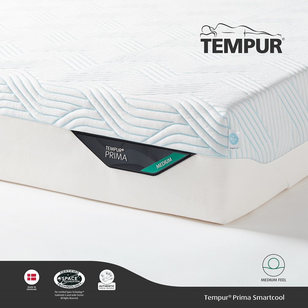 Tempur Mattress Prima Smartcool Medium 21 - Mattress Only