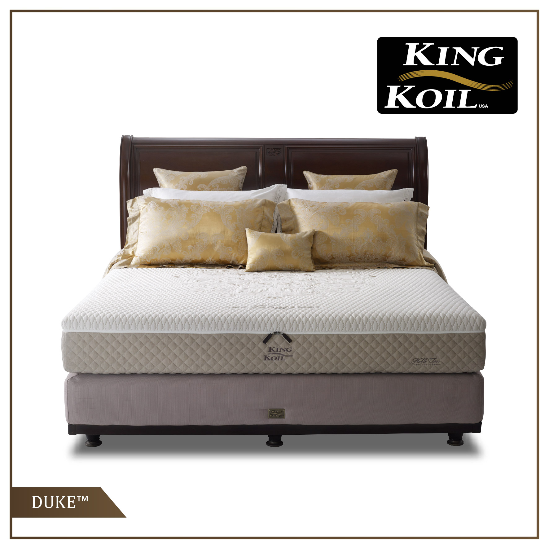 King Koil Latex Bed Duke - Mattress Only