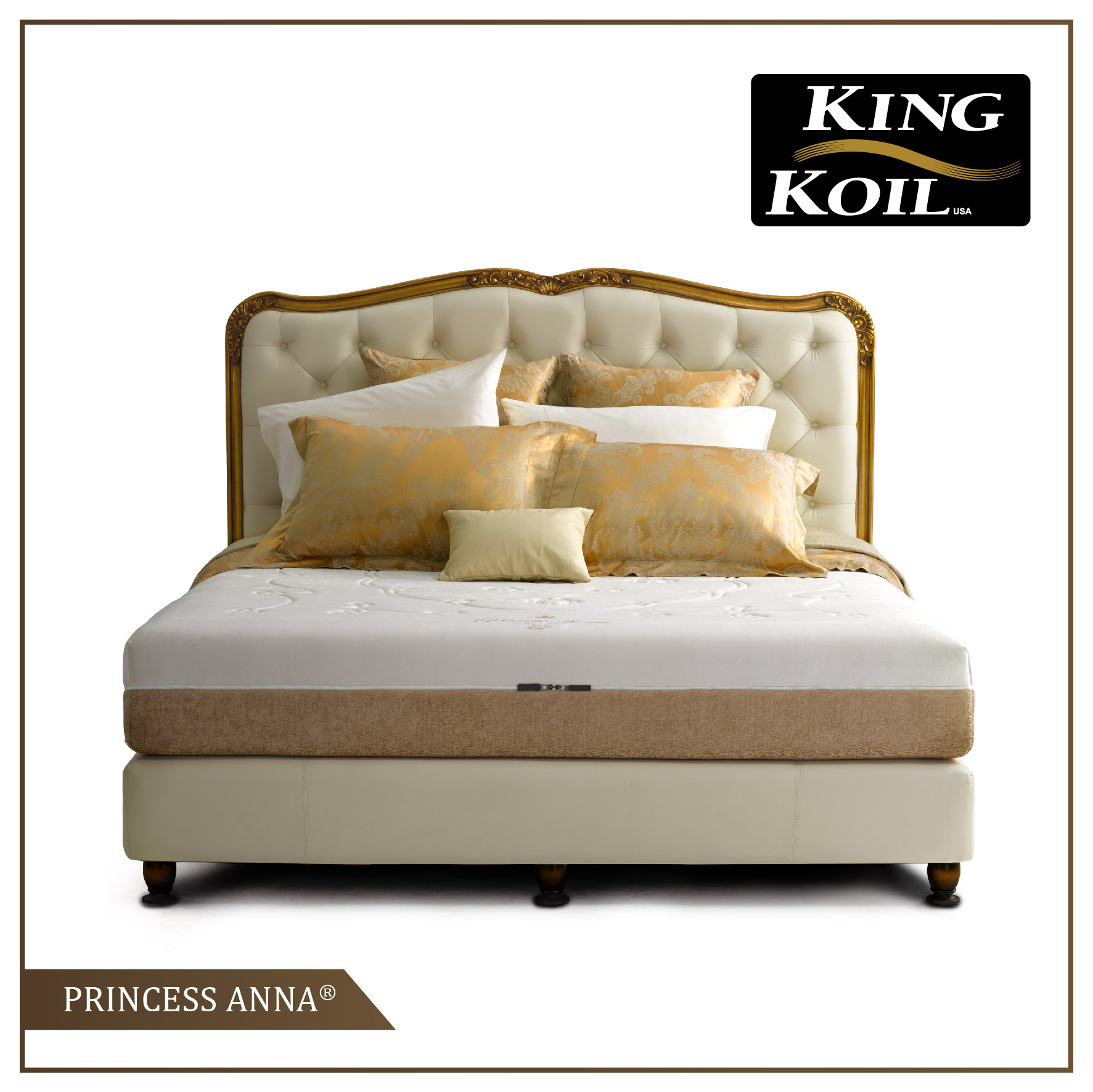 Verantwoordelijk persoon geld Egyptische King Koil Latex Bed Princess Anna - Mattress Only|| Sleep & Co