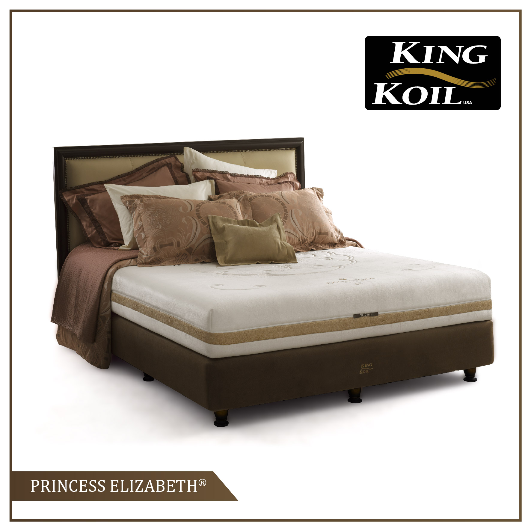 King Koil Latex Bed Princess Elizabeth - Mattress Only