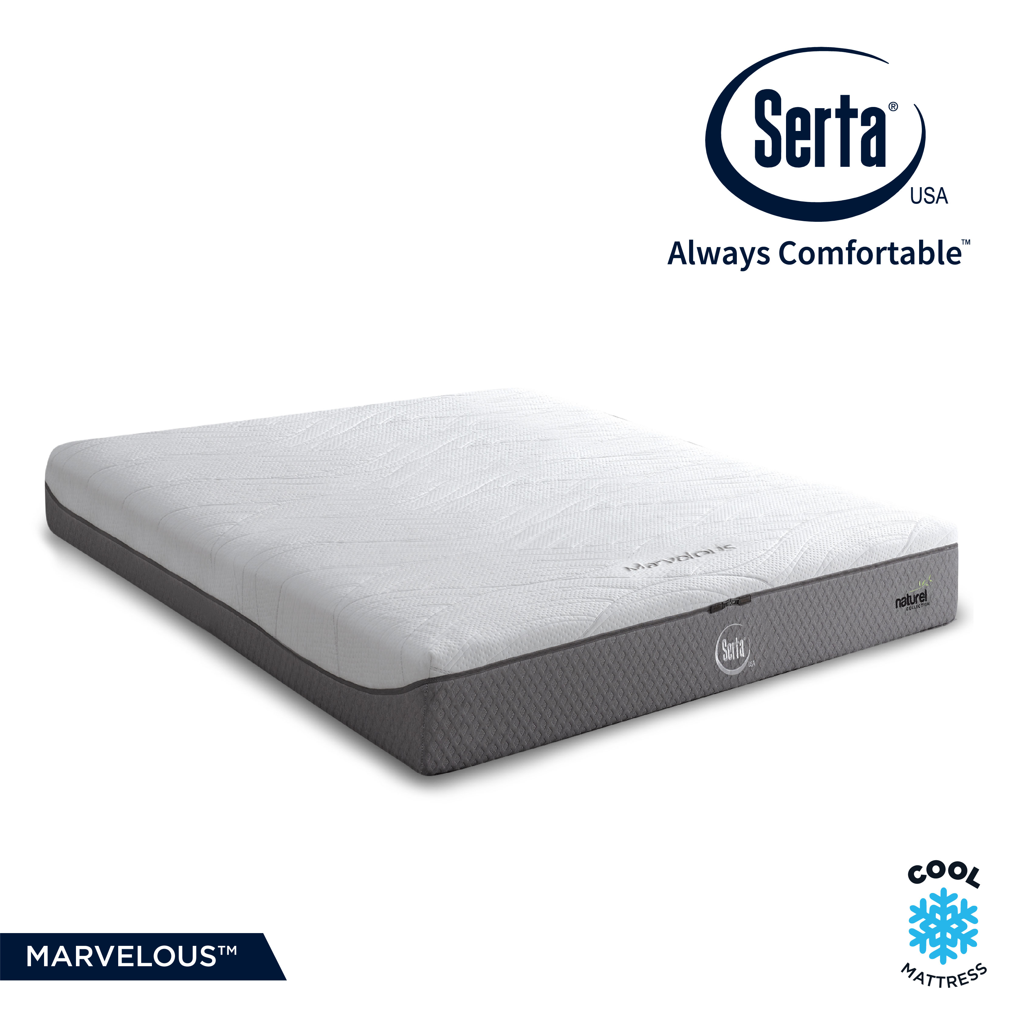 Serta Latex Bed Marvelous - Mattress Only
