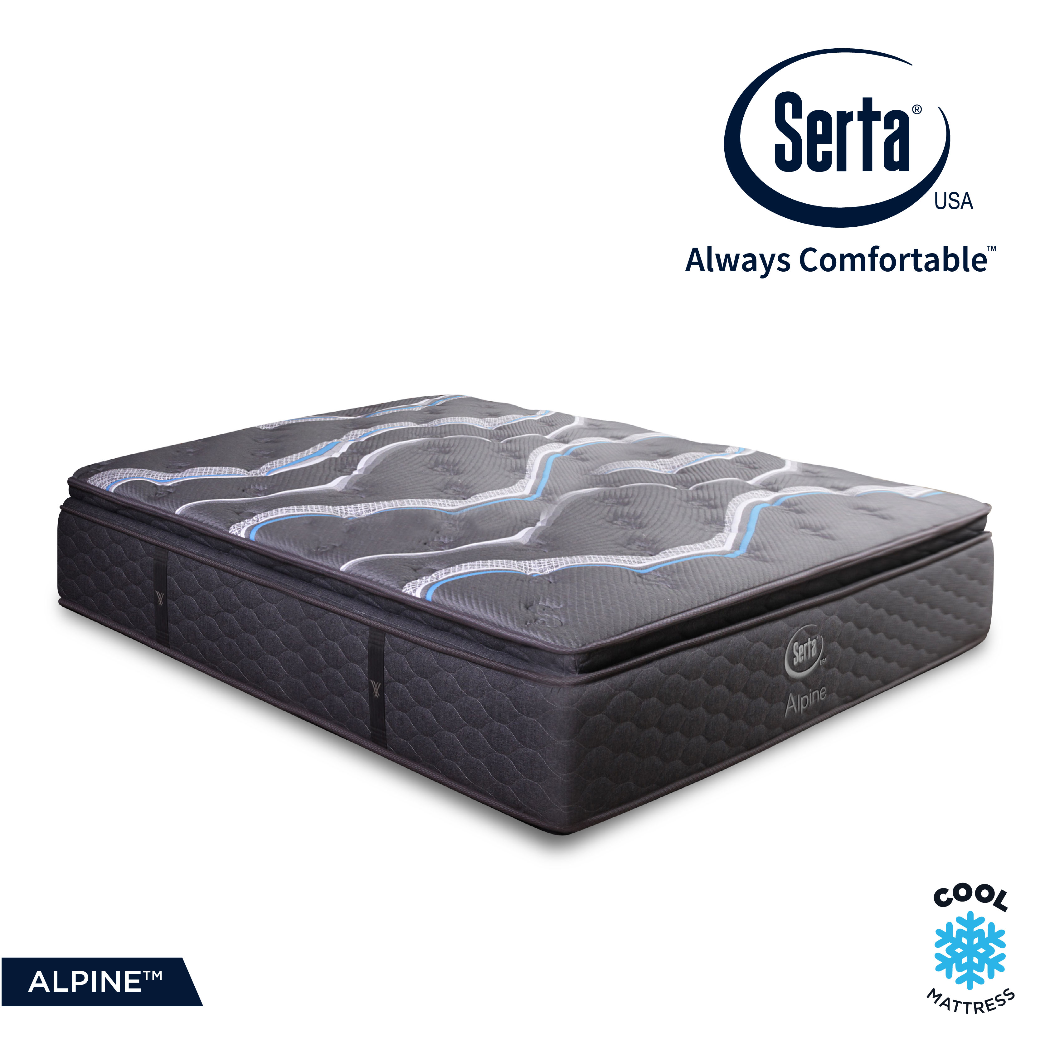 Serta Spring Bed Alpine Mattress Only