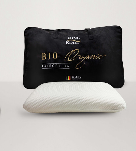 King Koil Bio Organic Latex Pillow Plush