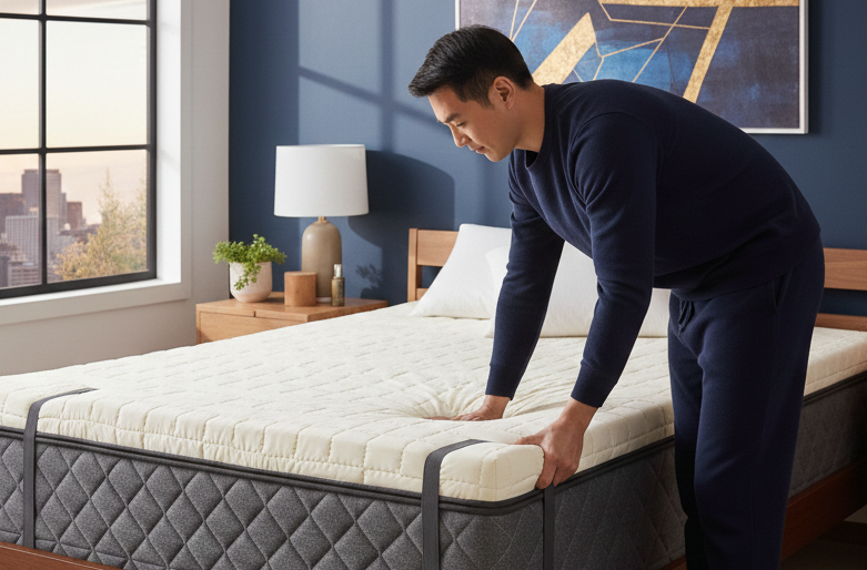 Topper kasur sebagai lapisan tambahan di atas kasur untuk meningkatkan kenyamanan tidur